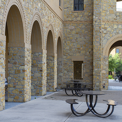 Arches and Tables in Madla Building